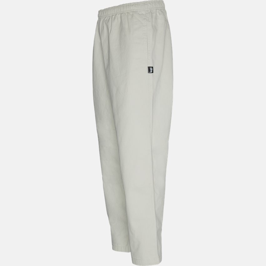 Stüssy Trousers BRUSHED BEACH PANT 116423. OFF WHITE